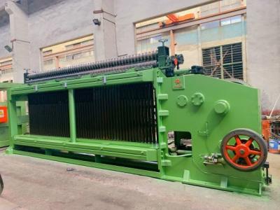 China Automatisch Smeermiddel Gabion die Machine maken 103*120mm de Vloed van het Netwerkgat het Vechten Te koop