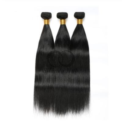 China Natural Black Straight Remy Human Hair Bundles Sew In Weave Bundles Brazilian Bundle Deals for sale