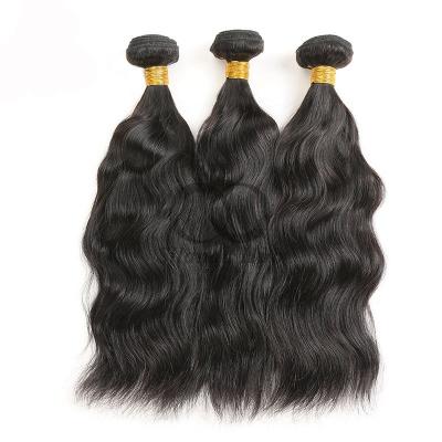 China Natural Black Natural Wave Remy Human Hair Bundles Sew In Weave Bundles Brazilian Bundle Deals for sale
