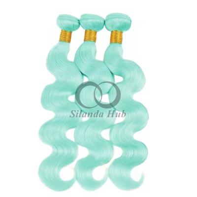 China Green Body Wave Remy Human Hair Bundles Sew In Weave Bundles Brazilian Bundle Deals for sale