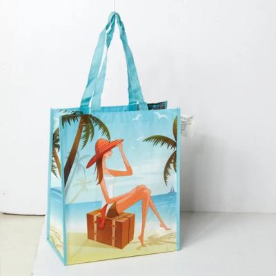 China Folding Non Woven Grocery Shopping Bag For Storage Reusable Shopping Bags With Logo for sale