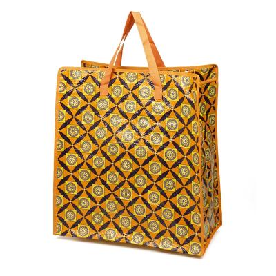 China Bolsa de tejido Pp de 10 kg con tinta ecológica con lado de impresión personalizado en venta