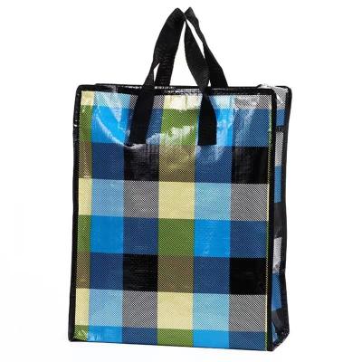 China Colorful Laminated Pp Non Woven Bags Biodegradable Zip Shopping Bag Non Woven 50cm for sale