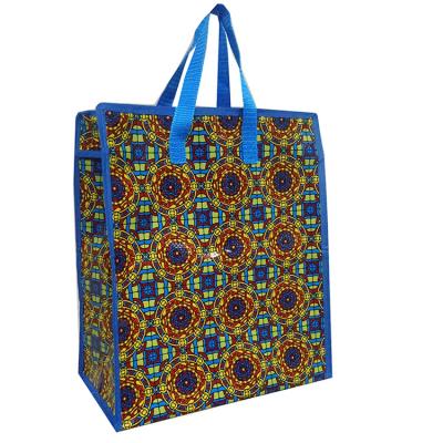 China bolsas de polipropileno tejidas de promoción personalizadas con mango en venta