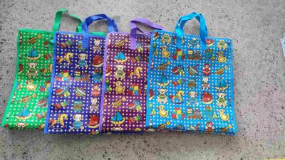 China Bolsas de compras recicladas para viajes reutilizables Logotipo o diseño personalizado en venta
