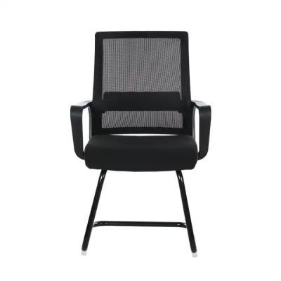 China Other 2023 New Model Wholesale Office Furniture Bow-shaped Iron Legs Office Chair for sale