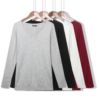 China Autumn Multicolor Ladys-V-Ausschnitts-Strickjacken aller Match-einfache warme Dünnschnitt zu verkaufen
