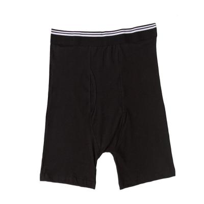 China Schwarzer dünner geeigneter Baumwolle-5% Spandex-Breathable Unterwäsche der Boxer-95% für Männer zu verkaufen