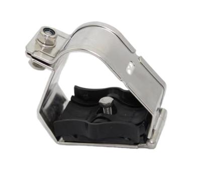 China Cable tying stainless steel cable cleats for sale