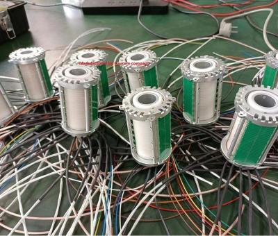 China CE 400VAC/VDC Ethernet Signal Slip Rings RS485 And Video Or Sensor Singal for sale