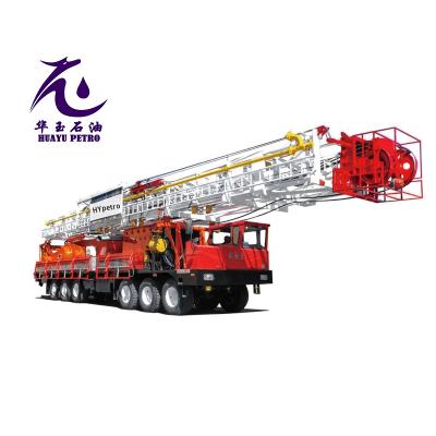 China Construction works Depth 2000m ZJ20H Truck-mounted Drilling Rig Oil Rig Drilling Rig Equipment for sale
