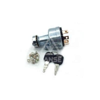 China Construction works Excavator Spare Parts Electric Power Lock Switch and Start Ignition Switch Main Suit for E70 E120 E200 E210 E312B E320BC for sale
