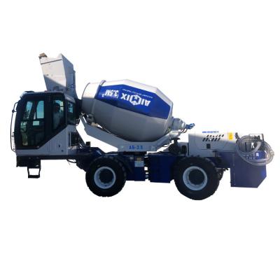 China Hotels Mobile Concrete Mixer With Self Loading Of China Self Loading Concrete Mixer Truck for sale