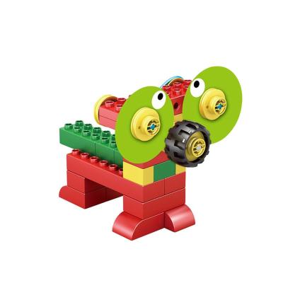 China Building Toy High Quality Wholesale Diy Robot Kits Programmable Building Blocks Set Cube Educational Toy Set for sale