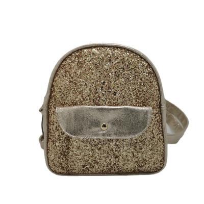 China Portable Reliable Female Glittery Hardware Backpacks Custom Backpack for sale