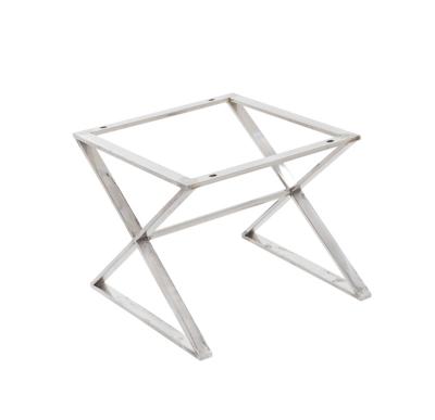 China Modern Customized Metal Base Furniture Base Stainless Steel Decorative Frames For Furniture Dining Chair for sale