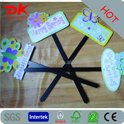 China Easter plastic yard signs with plastic stakes any size available for sale