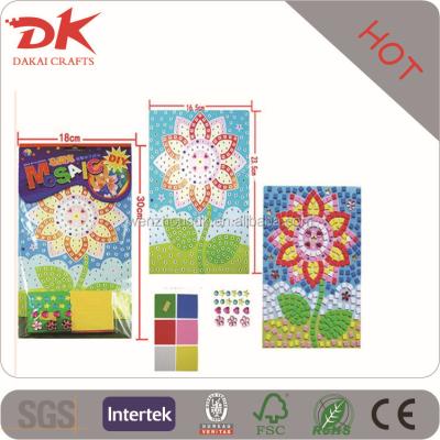 China Promotional gift/kids gift/non-toxic EVA COLORING BOOK MOSAIC EVA STICKER for sale