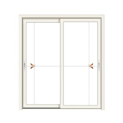 China JIUYIXING factory wholesale price high quality aluminum sliding glass door for kitchen and balcony for sale