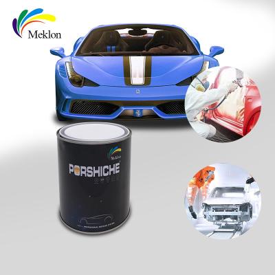 Chine Pulvérisation de peinture automobile pour peinture automobile en couche supérieure 2K Stand Peinture bleue en couche supérieure à vendre