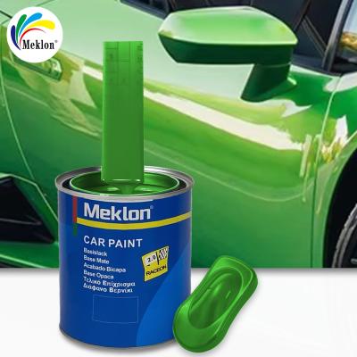 Chine Peinture de voiture verte en couche supérieure avec des installations avancées à vendre