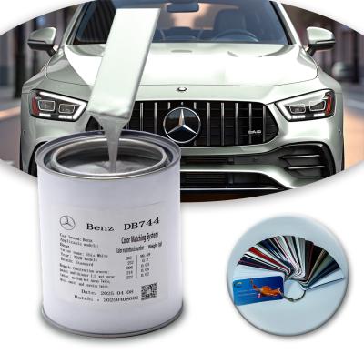 China Benz DB723 Finish Paint Already Mixed Car Paint With Formula for sale