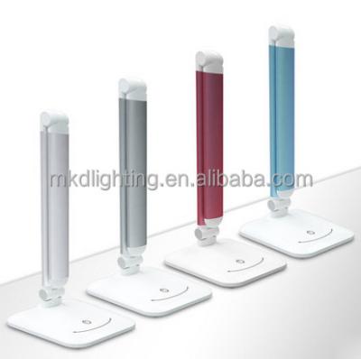 China Modern Factory Hot Sales LED Table Lamp 6W Dimmable Touch New Design Flexible Battery LED Lamp for sale