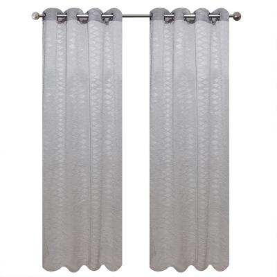 China High quality ready made sheer curtain made of polyester blackout manufacturer for sale