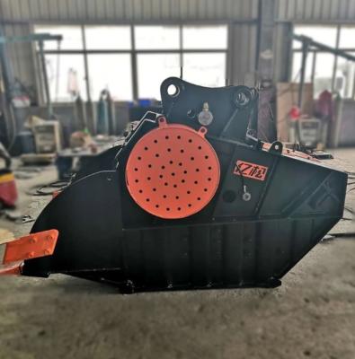 Cina Macchine per la costruzione accessori per escavatori trituratrice di calcestruzzo progetto minerario trituratrice secchio per escavatori in vendita