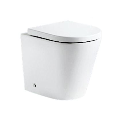 China Hidden Tank Bathroom Ware Sanitary Rimless Sanitary Rimless Toilet Hung Back To Wall Tankless Toilet with Concealed Tank for sale