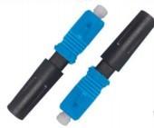 Chine Équipement rapide de fibre de connecteur de Sc de connecteur optique vert-bleu de la CE ROHS QuickFiber à vendre