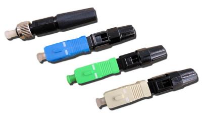 Chine Perte par insertion rapide polonaise de fibre de connecteur de l'Assemblée rapide 0.3db de Sc optique RPA/UPC à vendre