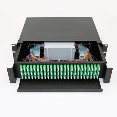 Chine Glissant le type coffret d'extrémité optique de tableau de connexions de la boîte de jonction de FTTH ODF à vendre
