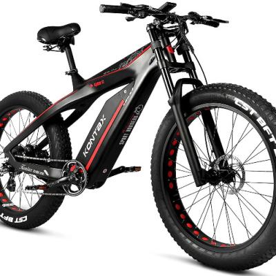 China Customization 750W Carbon Fiber Customization 750W Ebike Lithium Battery Ebike Fat Tire 48V Electric Fat Bike High Speed Bikes For Sale for sale