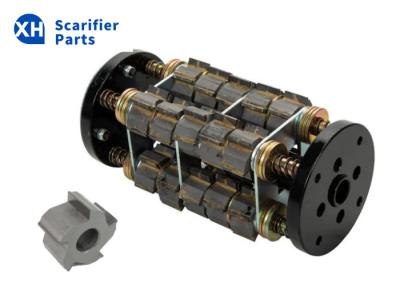 Cina 8 pollici Kit di batteria con lama di carburo di tungsteno per macchine per scarificatori di calcestruzzo in vendita