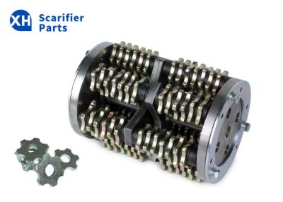 Cina 46-55 HRC Scarifying Drum OEM Custom Per la rimozione dei segni stradali Termoplastici in vendita