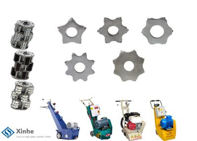 China 6 Pt Blastrac Scarifier Accessories For 8 Inch Multi Plane Scarifiers for sale