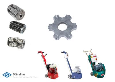 China Scarifiers Accessories 6 PT TCT Drum Cutters Concrete Multiplaners Attachments for sale