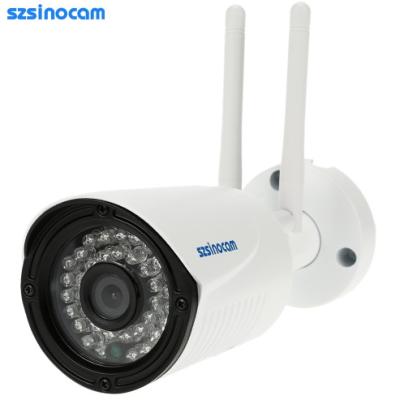 China 2.4GHZ/ 5.8GHZ 720P Wireless Security Bullet Camera with Built -in 8GB SD Card for sale