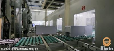 China _ Cabinet Foaming Line Automatical For Refrigerator Assembly Line With Long Life , Speed Adjustable zu verkaufen
