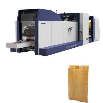 China High Speed Garment Shops China V Bottom Paper Bag Making Machine Manual for sale