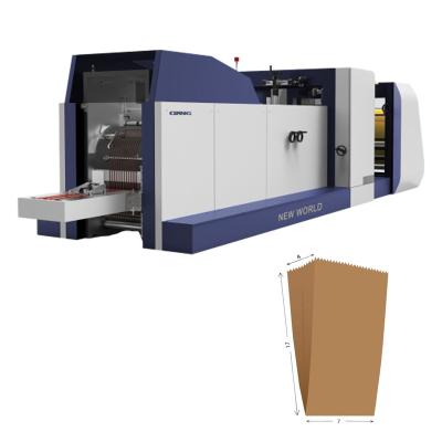 China China High Speed Bottom Garment Paper V Envelope Bag Making Machine for sale