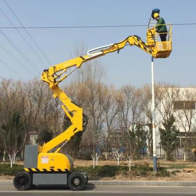 China Levantador aéreo móvil automotor del auge del trabajador de los 10m el 12m el 14m Electric Power en venta