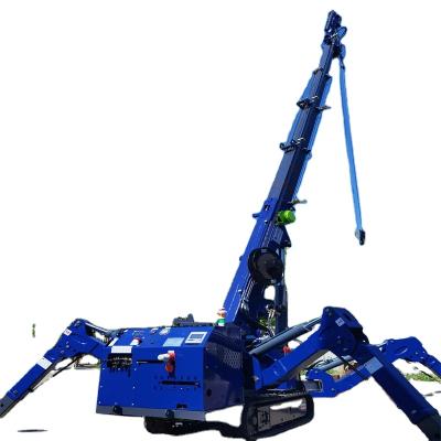 Chine Electric And Diesel Power Spider Crawler Crane With Steel Lifting Capacity 3 Ton 5 Ton 8 Ton 10Ton 12Ton à vendre