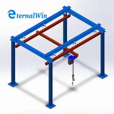 China 50Hz Power Source Electric KBK Overhead Hoist With Customized Lift Height for sale