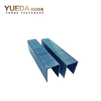 China YUEDA FASTENERS Manufacturer Factory GSW14 Steel Series 14GA EG Staples for sale