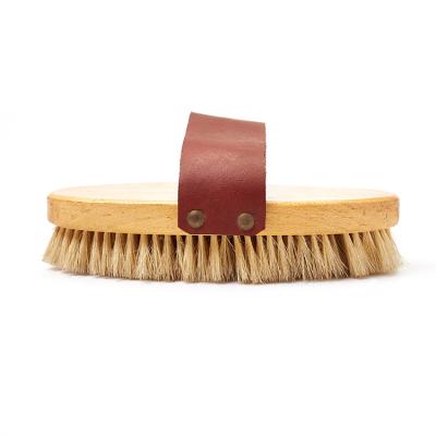 China Horse / Yangzhou Home Pet Brush Horse Grooming Brush / Wooden Horse Brushes With Belt for sale