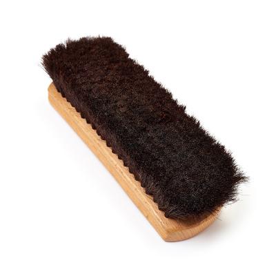 China Sustainable wooden handle stiffen clothes brush garment care clothes brush and fiber remover for sale