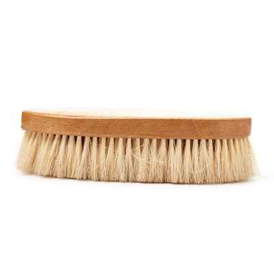 China Mini Household Soft Bristles Wood Viable Bed Cleaning Brush for sale