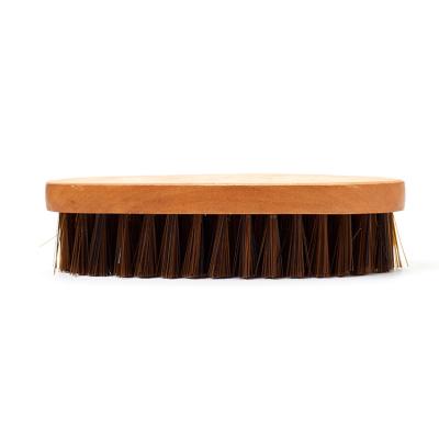 China Sustainable Eco Friendly Wooden Handle OEM Hard Reading Brush Cleaning Stiffen Wooden Sofa Clothes Washing Brush for sale